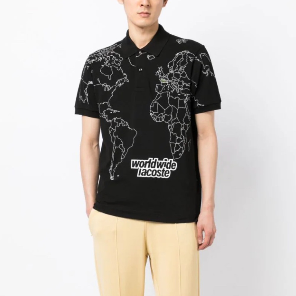LACOSTE Unisex L.12.12 Planisphere Polo